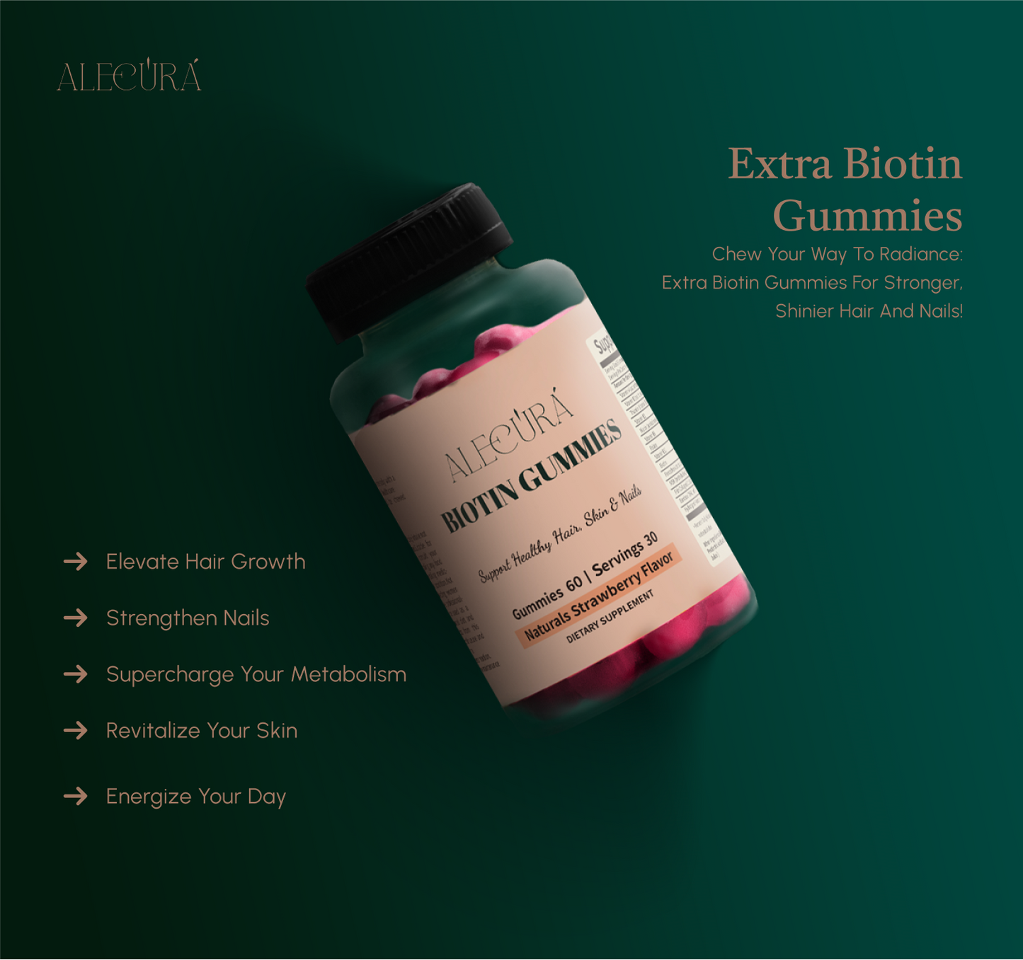 Extra Biotin Gummies